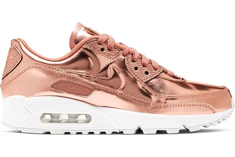 gebreide nike air max roze|Nike Air Max 90 Metallic Rose Gold (2020) (Women's).